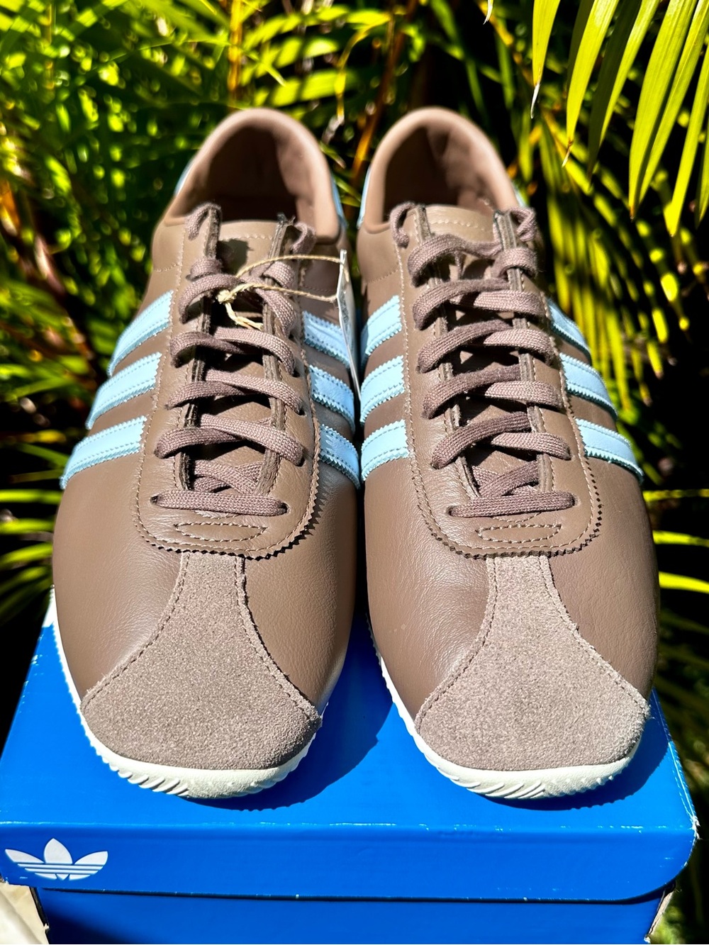 adidas Men’s Brown Sneakers PARIS SHOES